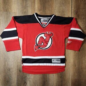 🖤🏆❤️Reebok New Jersey Devils NHL Home Jersey Stanley Cup Era Youth-S/M